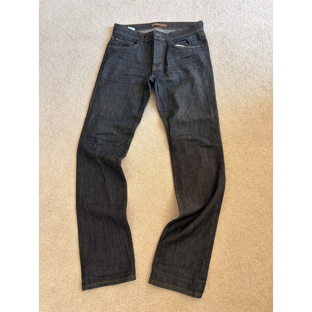 Joes Jeans Mens Brixton Straight Narrow W31 Dark Indigo Wash Straight Leg Denim